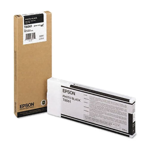 Tinteiro Original Epson T6061 Preto Alta Cap