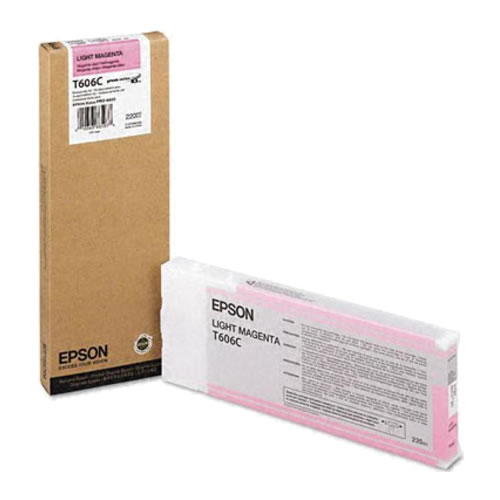 Tinteiro Original Epson T606C Magenta Claro Alta C