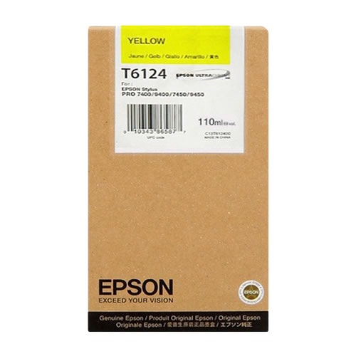 Tinteiro Original Epson T6114 Amarelo