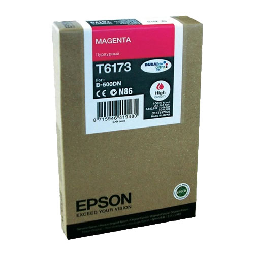 Tinteiro Original Epson T6173 Magenta Alta Cap.