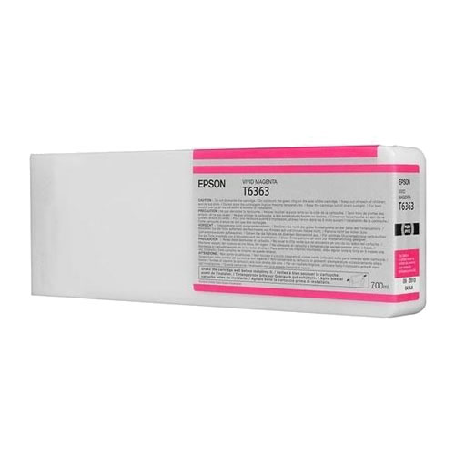 Tinteiro Original Epson T6363 Magenta Alta Cap.