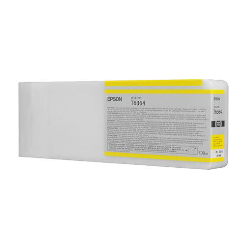 Tinteiro Original Epson T6364 Amarelo Alta Cap.