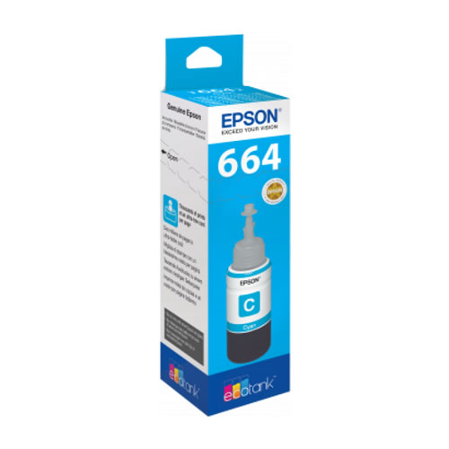 Tinteiro Original Epson EcoTank T6642 70ml Ciano