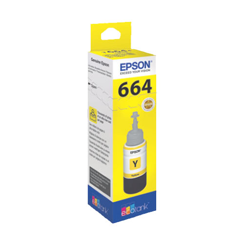 Tinteiro Original Epson EcoTank T6644 70ml Amarelo