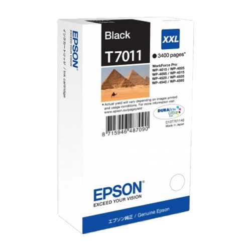 Tinteiro Epson T7011 Extra Capacidade Preto