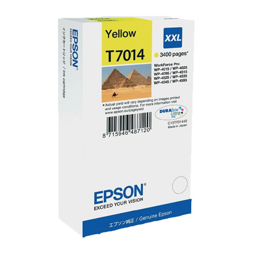 Tinteiro Epson T7014 Extra Capacidade Amarelo
