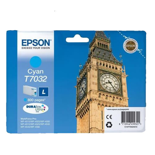Tinteiro Epson T7032 Standard Ciano