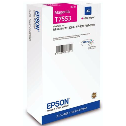 Tinteiro Original Epson T7553 Magenta