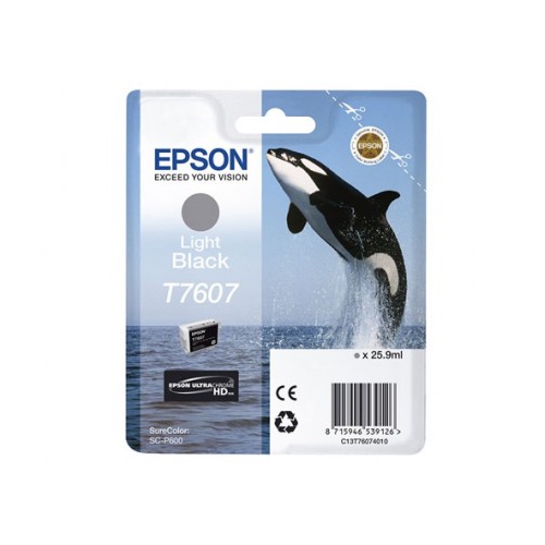 Tinteiro Original Epson T7607 Cinzento