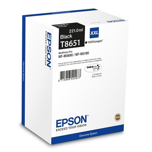 Tinteiro Original Epson T8651 Preto