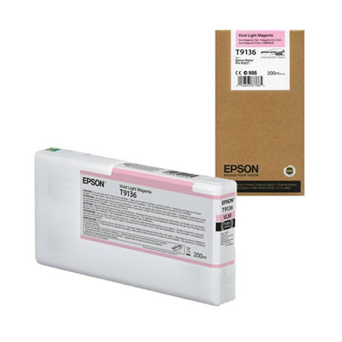 Tinteiro Original Epson T9136 Magenta Claro