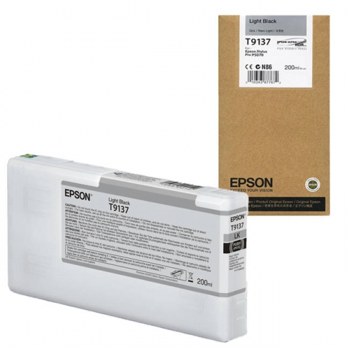 Tinteiro Original Epson T9137 Preto Claro