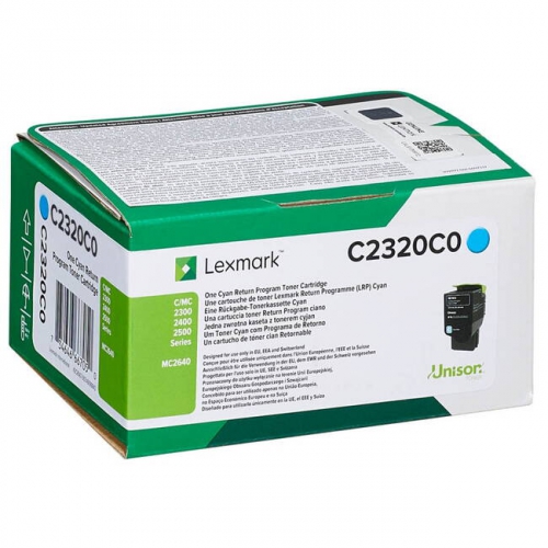 Toner Original Lexmark C2320 / C2425 Ciano