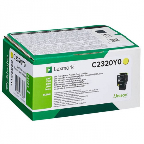 Toner Original Lexmark C2320 / C2425 Amarelo
