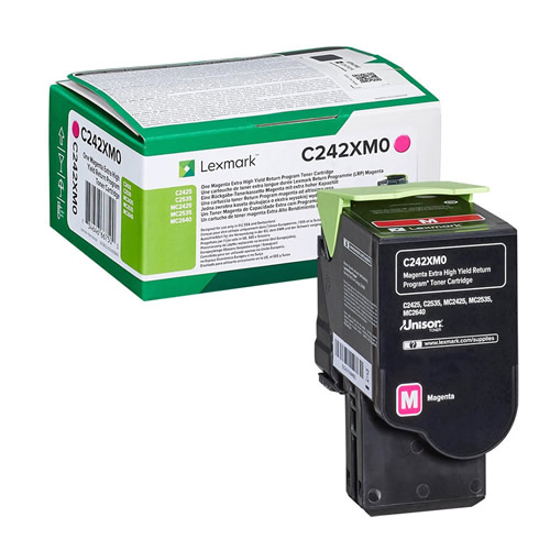 Toner Original Lexmark C2425 / MC2425 / 2535 Mag.