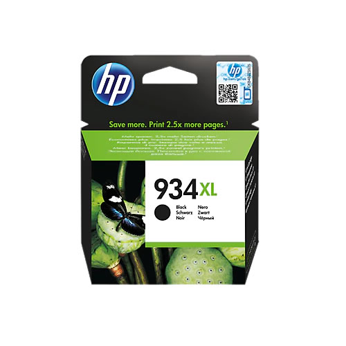 Tinteiro Original HP 934 XL Preto