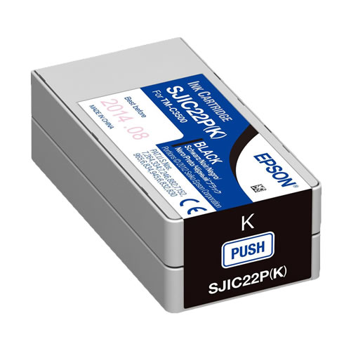 Tinteiro Original Epson SJIC22 Preto