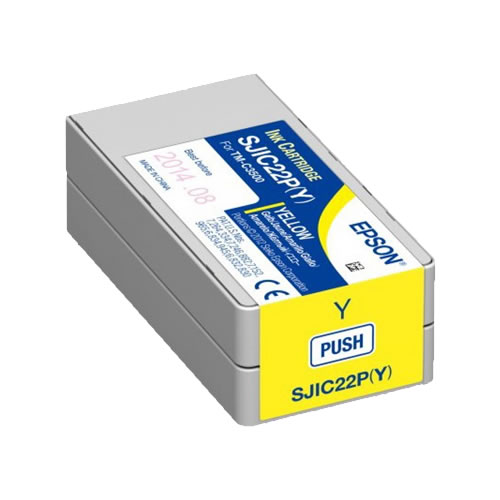 Tinteiro Original Epson SJIC22 Amarelo
