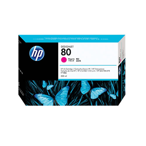 Tinteiro Original HP 80 (C4847A) Mag. Alta Cap.