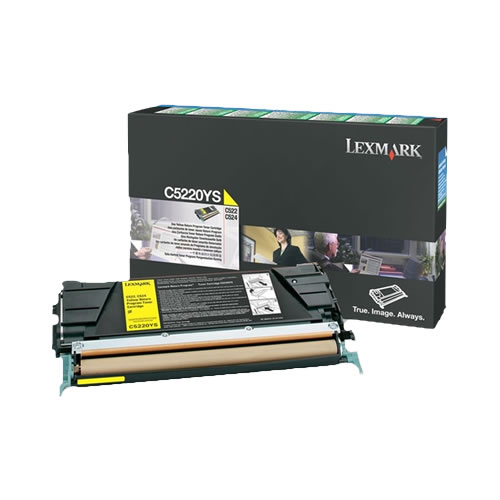 Toner Original Lexmark C522 Amarelo