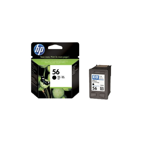 Tinteiro Original HP 56 (C6656A) Preto