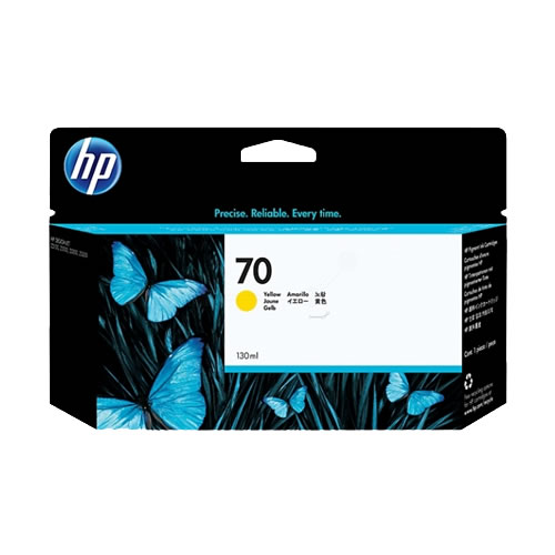 Tinteiro Original HP 70 (C9454A) Amarelo