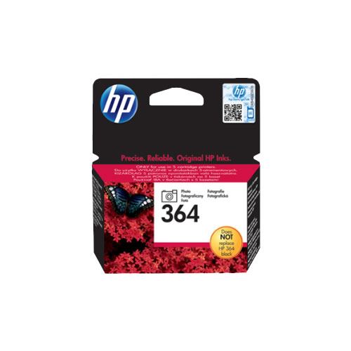 Tinteiro Original HP 364 (CB317E) Preto Foto 