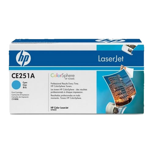 Toner Original HP CE251A Ciano