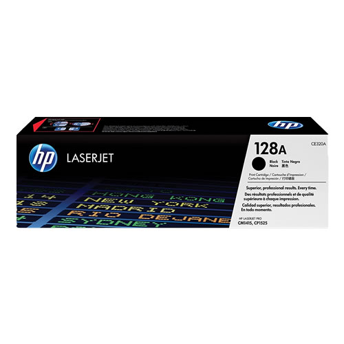 Toner Original HP CE320A Preto