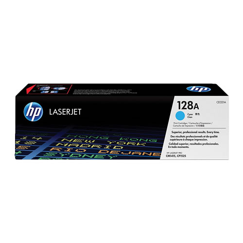 Toner Original HP CE321A Ciano