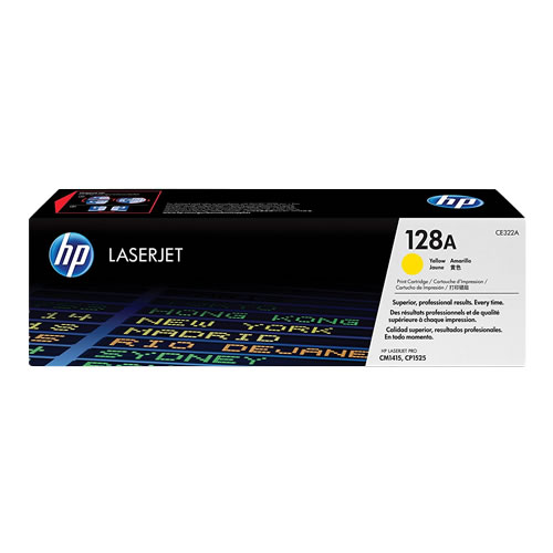 Toner Original HP CE322A Amarelo