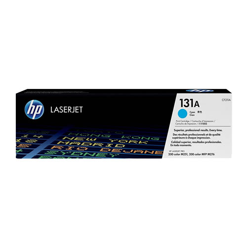 Toner Original HP 131A Ciano