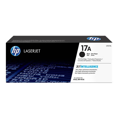 Toner Original HP 17A Preto