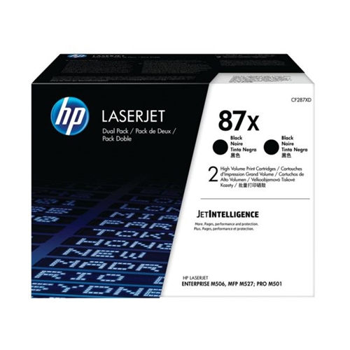 Toner Original HP 87X (CF287X) Pack 2