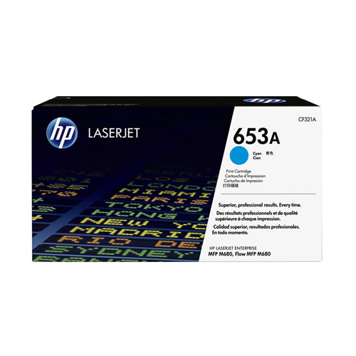 Toner Original HP 653A (CF321A) Ciano
