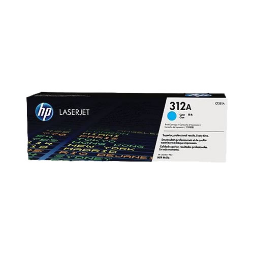 Toner Original HP 312A (CF381A) Ciano