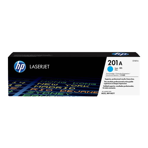 Toner Original HP 201A (CF401A) Ciano
