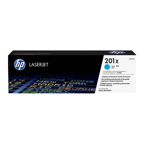 Toner Original HP 201X (CF401X) Ciano