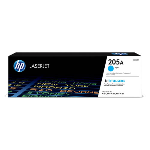 Toner Original HP 205A (CF531A) Ciano