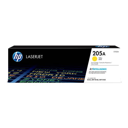 Toner Original HP 205A (CF532A) Amarelo