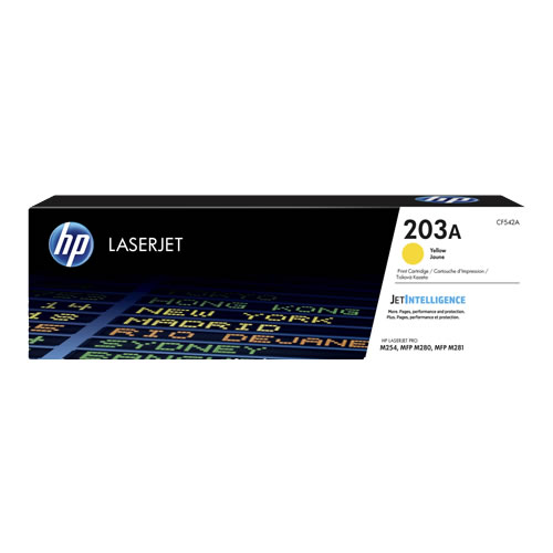 Toner Original HP 203A (CF542A) Amarelo