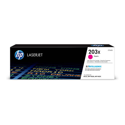 Toner Original HP 203X (CF543X) Magenta