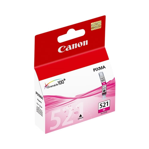 Tinteiro Original Canon CLI-521 Magenta