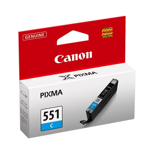 Tinteiro Original Canon CLI-551 Ciano