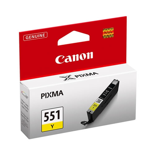 Tinteiro Original Canon CLI-551 Amarelo