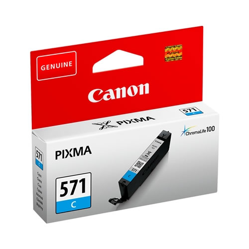 Tinteiro Original Canon CLI-571 Ciano