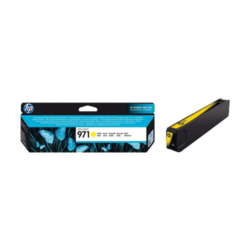 Tinteiro Original HP 971 Amarelo