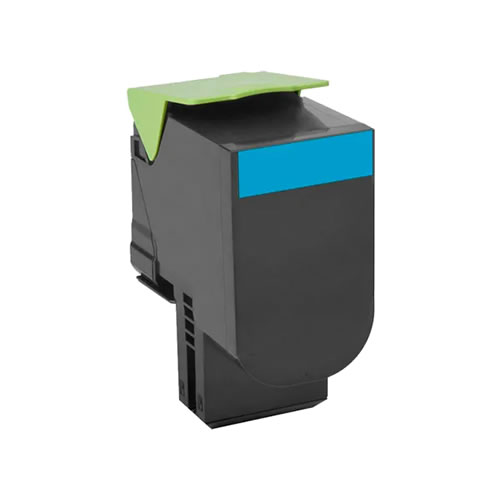 Toner Compatível Lexmark C540H Ciano Alta Cap.