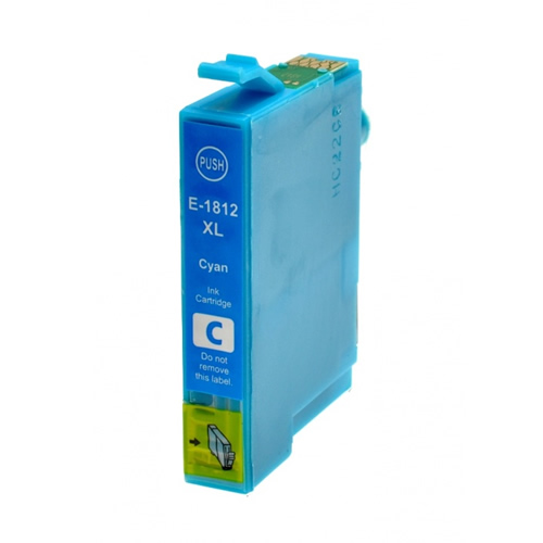 Tinteiro Compatível Epson 18XL (T1812) Ciano Alta Cap.