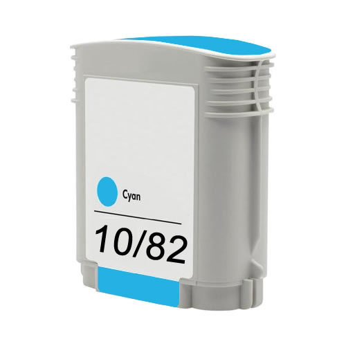 Tinteiro Compatível HP 10/82 (C4911A) Ciano